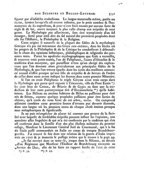 Memoires de l'Academie royale des sciences et belles lettres depuis l'avenement de Frederic Guillaume 2. au throne