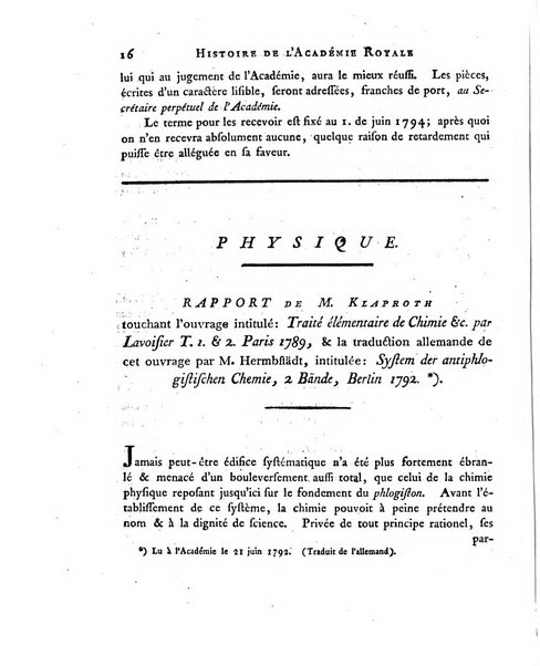 Memoires de l'Academie royale des sciences et belles lettres depuis l'avenement de Frederic Guillaume 2. au throne