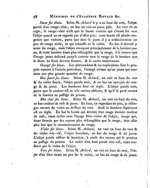 Memoires de l'Academie royale des sciences et belles lettres depuis l'avenement de Frederic Guillaume 2. au throne