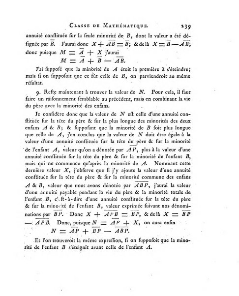 Memoires de l'Academie royale des sciences et belles lettres depuis l'avenement de Frederic Guillaume 2. au throne