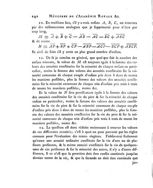 Memoires de l'Academie royale des sciences et belles lettres depuis l'avenement de Frederic Guillaume 2. au throne