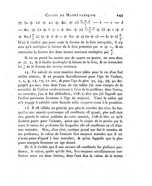 Memoires de l'Academie royale des sciences et belles lettres depuis l'avenement de Frederic Guillaume 2. au throne