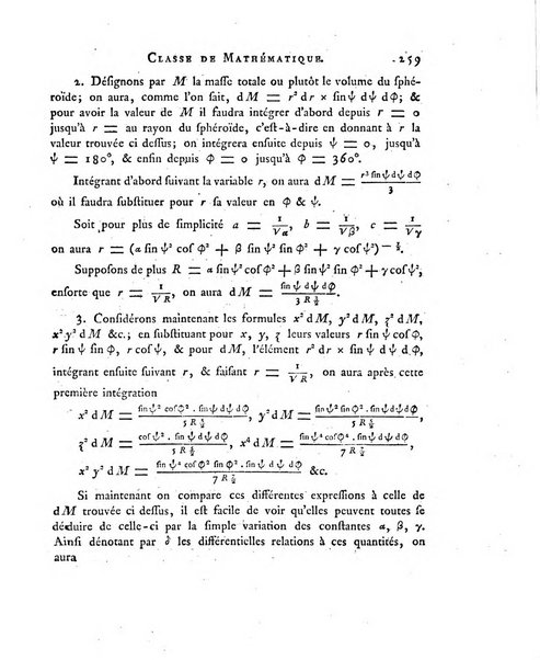 Memoires de l'Academie royale des sciences et belles lettres depuis l'avenement de Frederic Guillaume 2. au throne