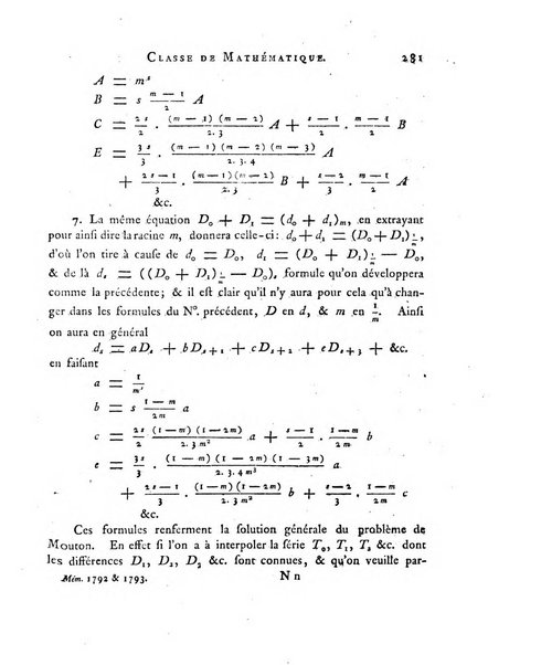 Memoires de l'Academie royale des sciences et belles lettres depuis l'avenement de Frederic Guillaume 2. au throne