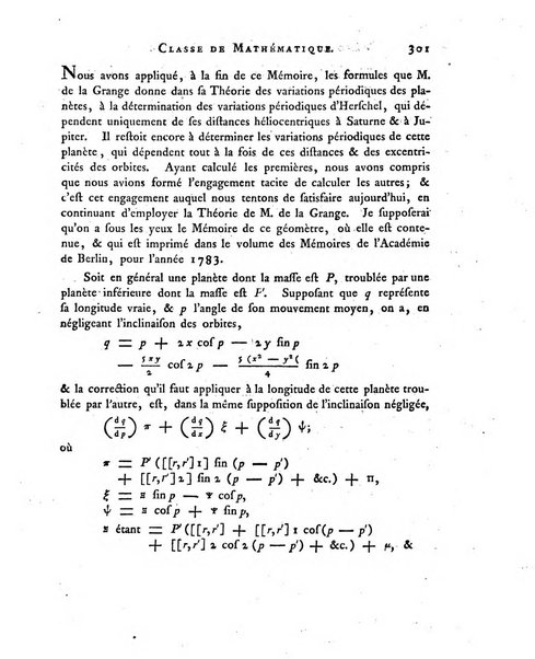 Memoires de l'Academie royale des sciences et belles lettres depuis l'avenement de Frederic Guillaume 2. au throne