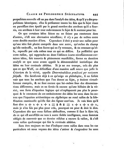 Memoires de l'Academie royale des sciences et belles lettres depuis l'avenement de Frederic Guillaume 2. au throne