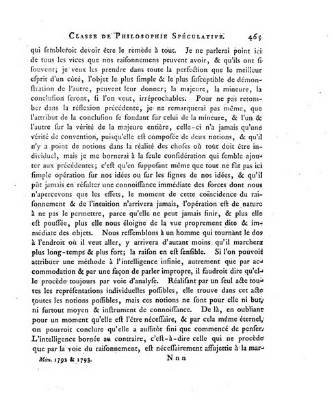 Memoires de l'Academie royale des sciences et belles lettres depuis l'avenement de Frederic Guillaume 2. au throne