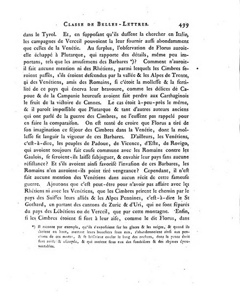 Memoires de l'Academie royale des sciences et belles lettres depuis l'avenement de Frederic Guillaume 2. au throne