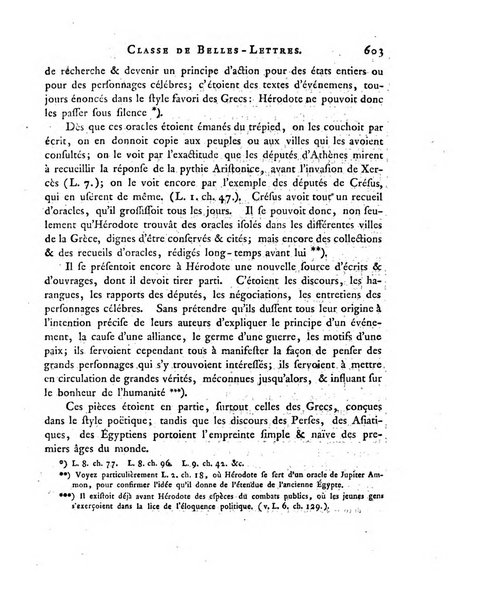 Memoires de l'Academie royale des sciences et belles lettres depuis l'avenement de Frederic Guillaume 2. au throne