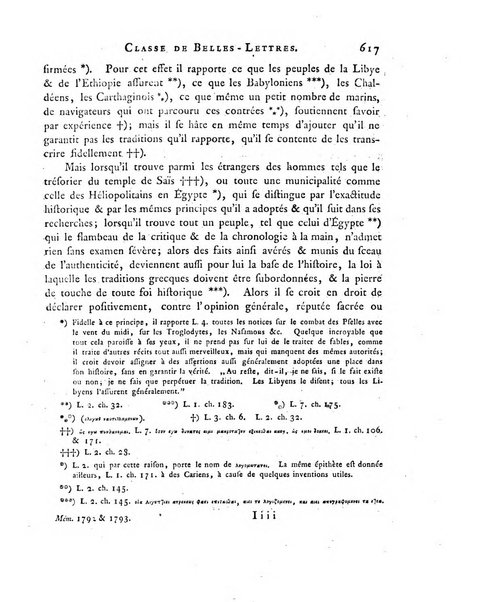 Memoires de l'Academie royale des sciences et belles lettres depuis l'avenement de Frederic Guillaume 2. au throne