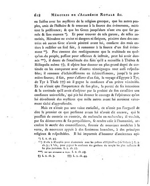 Memoires de l'Academie royale des sciences et belles lettres depuis l'avenement de Frederic Guillaume 2. au throne