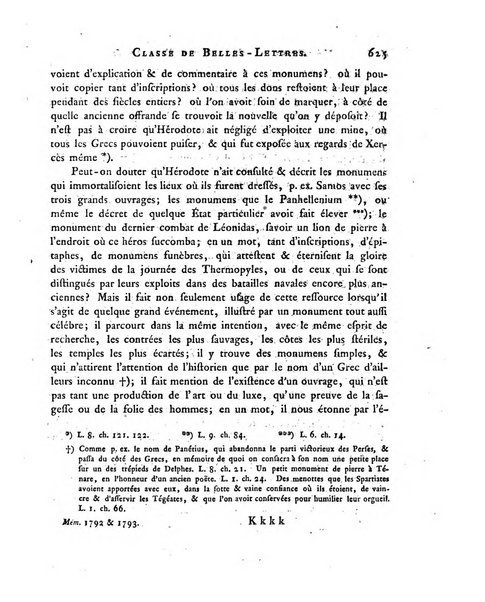 Memoires de l'Academie royale des sciences et belles lettres depuis l'avenement de Frederic Guillaume 2. au throne