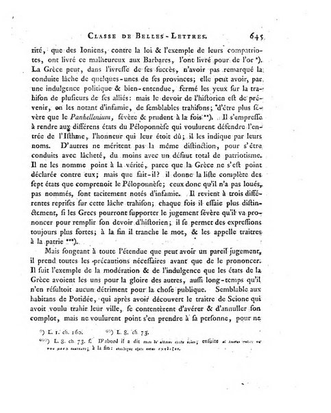 Memoires de l'Academie royale des sciences et belles lettres depuis l'avenement de Frederic Guillaume 2. au throne