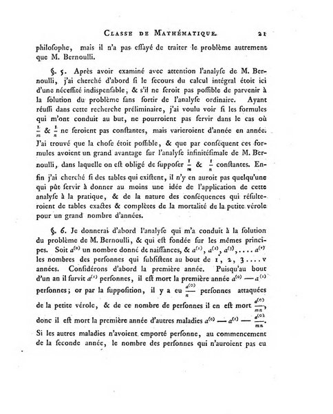 Memoires de l'Academie royale des sciences et belles lettres depuis l'avenement de Frederic Guillaume 2. au throne