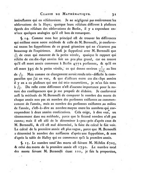 Memoires de l'Academie royale des sciences et belles lettres depuis l'avenement de Frederic Guillaume 2. au throne