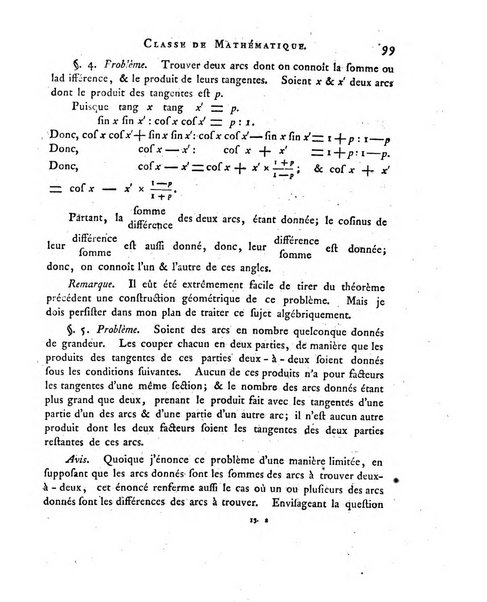 Memoires de l'Academie royale des sciences et belles lettres depuis l'avenement de Frederic Guillaume 2. au throne