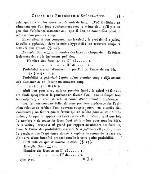 Memoires de l'Academie royale des sciences et belles lettres depuis l'avenement de Frederic Guillaume 2. au throne