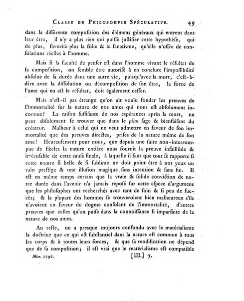 Memoires de l'Academie royale des sciences et belles lettres depuis l'avenement de Frederic Guillaume 2. au throne