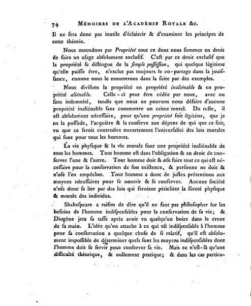 Memoires de l'Academie royale des sciences et belles lettres depuis l'avenement de Frederic Guillaume 2. au throne