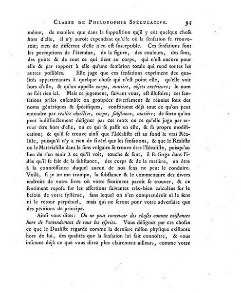 Memoires de l'Academie royale des sciences et belles lettres depuis l'avenement de Frederic Guillaume 2. au throne