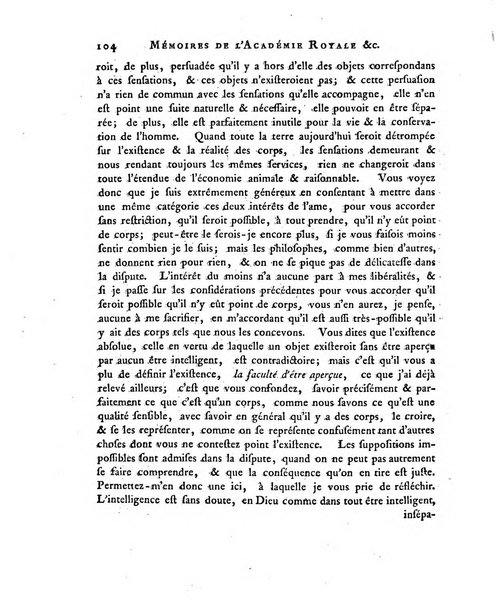 Memoires de l'Academie royale des sciences et belles lettres depuis l'avenement de Frederic Guillaume 2. au throne