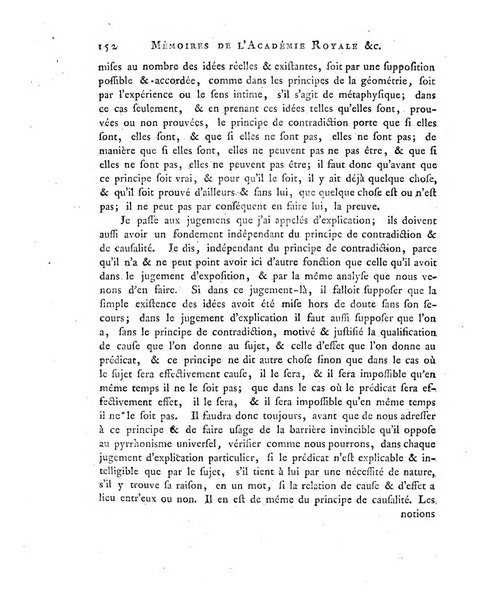 Memoires de l'Academie royale des sciences et belles lettres depuis l'avenement de Frederic Guillaume 2. au throne