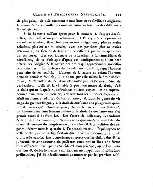 Memoires de l'Academie royale des sciences et belles lettres depuis l'avenement de Frederic Guillaume 2. au throne