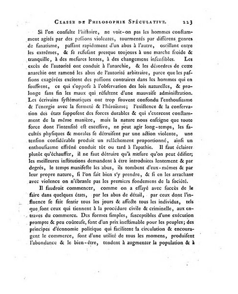 Memoires de l'Academie royale des sciences et belles lettres depuis l'avenement de Frederic Guillaume 2. au throne