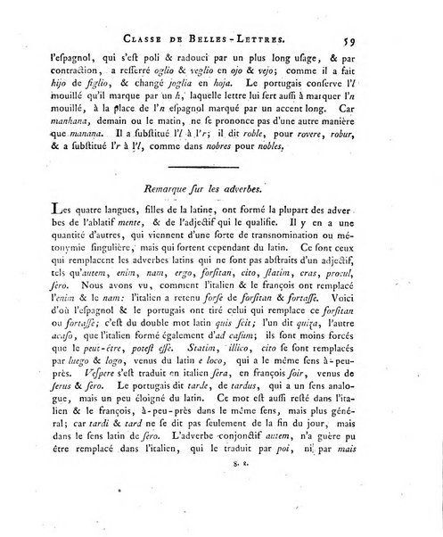 Memoires de l'Academie royale des sciences et belles lettres depuis l'avenement de Frederic Guillaume 2. au throne