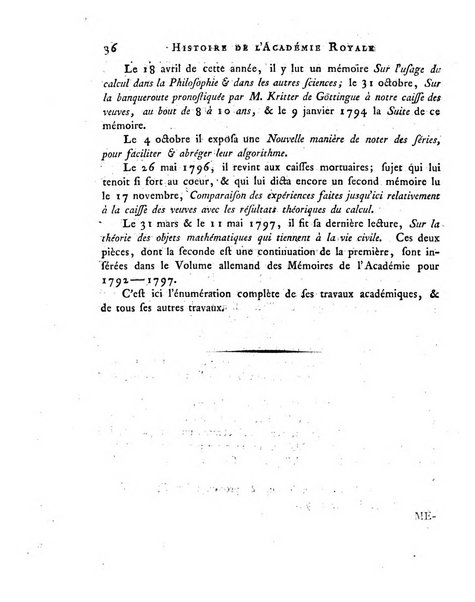 Memoires de l'Academie royale des sciences et belles lettres depuis l'avenement de Frederic Guillaume 2. au throne