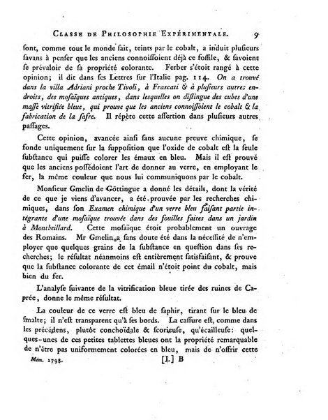 Memoires de l'Academie royale des sciences et belles lettres depuis l'avenement de Frederic Guillaume 2. au throne