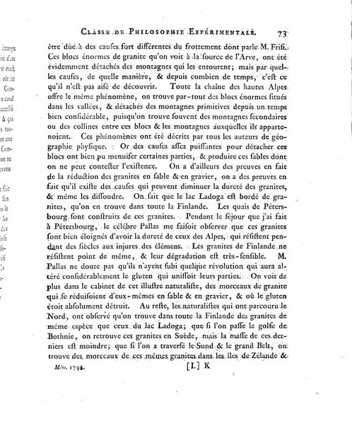 Memoires de l'Academie royale des sciences et belles lettres depuis l'avenement de Frederic Guillaume 2. au throne