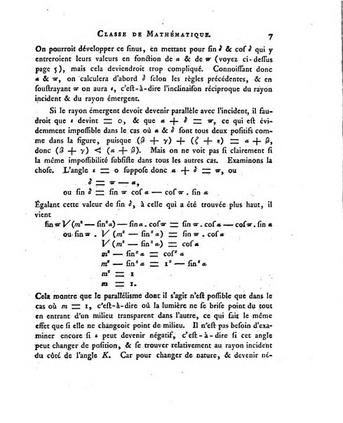 Memoires de l'Academie royale des sciences et belles lettres depuis l'avenement de Frederic Guillaume 2. au throne