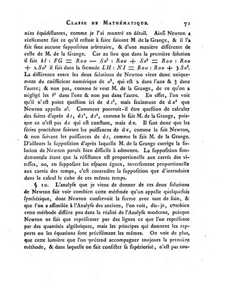 Memoires de l'Academie royale des sciences et belles lettres depuis l'avenement de Frederic Guillaume 2. au throne