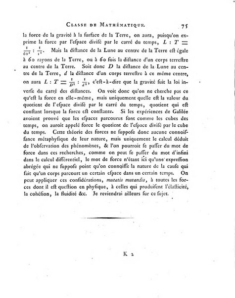 Memoires de l'Academie royale des sciences et belles lettres depuis l'avenement de Frederic Guillaume 2. au throne