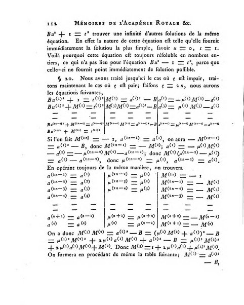 Memoires de l'Academie royale des sciences et belles lettres depuis l'avenement de Frederic Guillaume 2. au throne