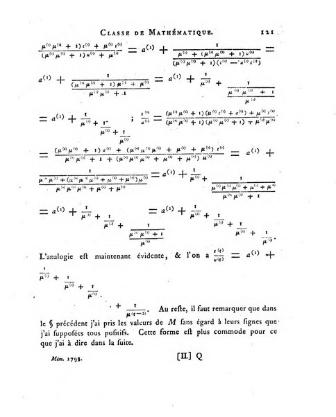 Memoires de l'Academie royale des sciences et belles lettres depuis l'avenement de Frederic Guillaume 2. au throne