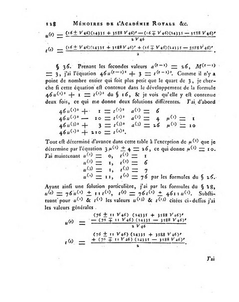 Memoires de l'Academie royale des sciences et belles lettres depuis l'avenement de Frederic Guillaume 2. au throne