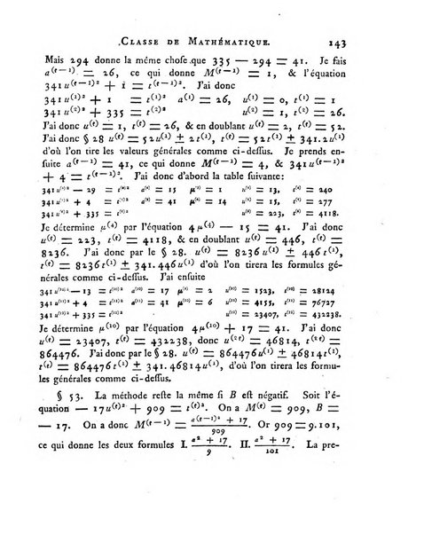 Memoires de l'Academie royale des sciences et belles lettres depuis l'avenement de Frederic Guillaume 2. au throne