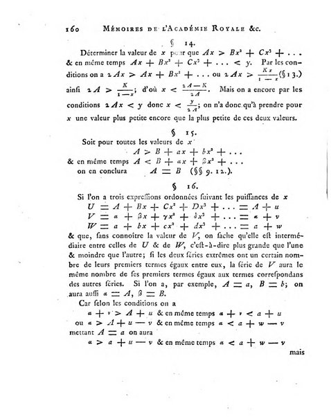 Memoires de l'Academie royale des sciences et belles lettres depuis l'avenement de Frederic Guillaume 2. au throne