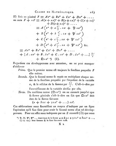 Memoires de l'Academie royale des sciences et belles lettres depuis l'avenement de Frederic Guillaume 2. au throne