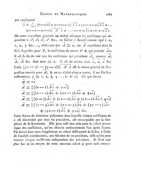 Memoires de l'Academie royale des sciences et belles lettres depuis l'avenement de Frederic Guillaume 2. au throne