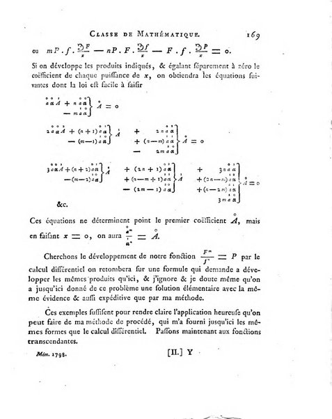 Memoires de l'Academie royale des sciences et belles lettres depuis l'avenement de Frederic Guillaume 2. au throne