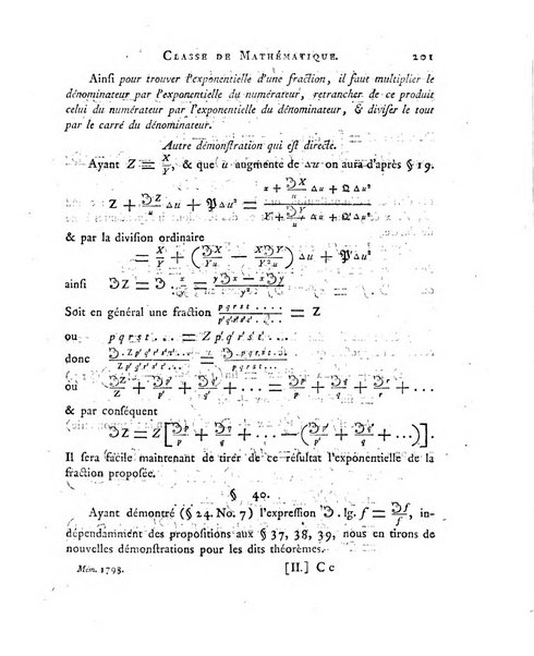 Memoires de l'Academie royale des sciences et belles lettres depuis l'avenement de Frederic Guillaume 2. au throne