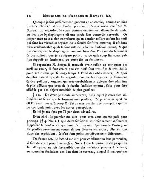 Memoires de l'Academie royale des sciences et belles lettres depuis l'avenement de Frederic Guillaume 2. au throne