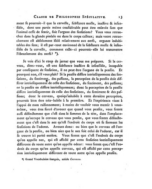 Memoires de l'Academie royale des sciences et belles lettres depuis l'avenement de Frederic Guillaume 2. au throne