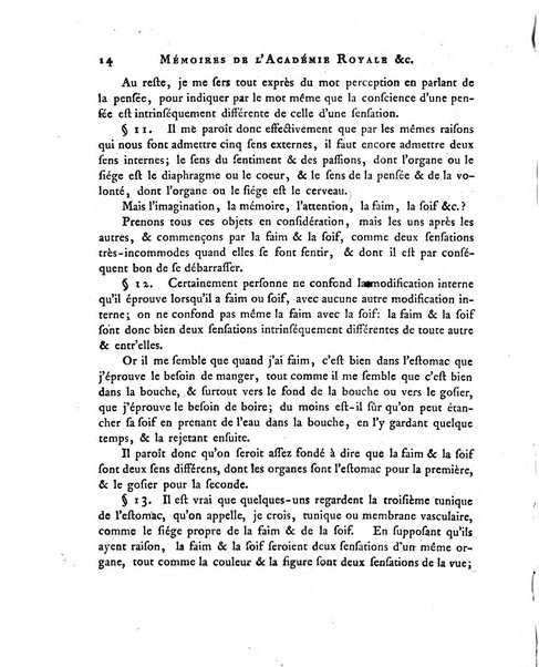 Memoires de l'Academie royale des sciences et belles lettres depuis l'avenement de Frederic Guillaume 2. au throne