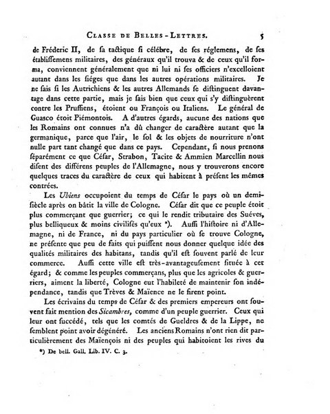 Memoires de l'Academie royale des sciences et belles lettres depuis l'avenement de Frederic Guillaume 2. au throne