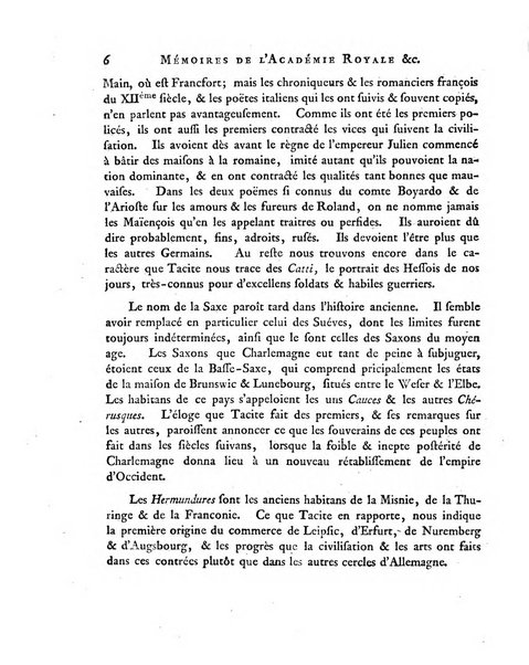 Memoires de l'Academie royale des sciences et belles lettres depuis l'avenement de Frederic Guillaume 2. au throne