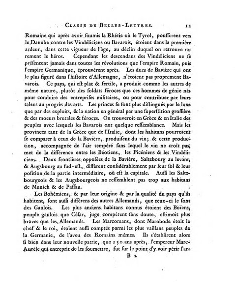 Memoires de l'Academie royale des sciences et belles lettres depuis l'avenement de Frederic Guillaume 2. au throne